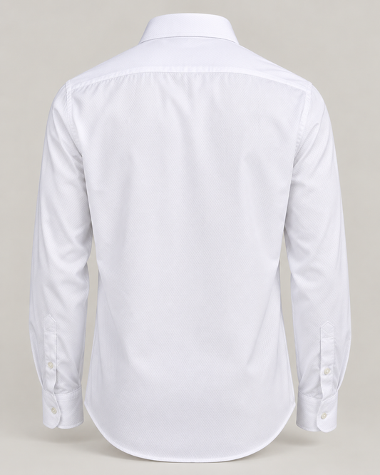 Camicia in Cotone Regular Fit – Bianca